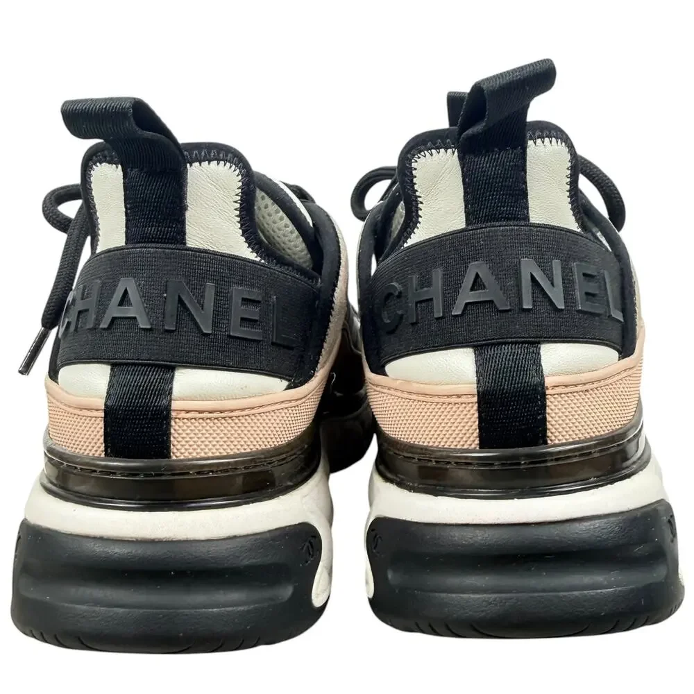 CHANEL suede calfskin